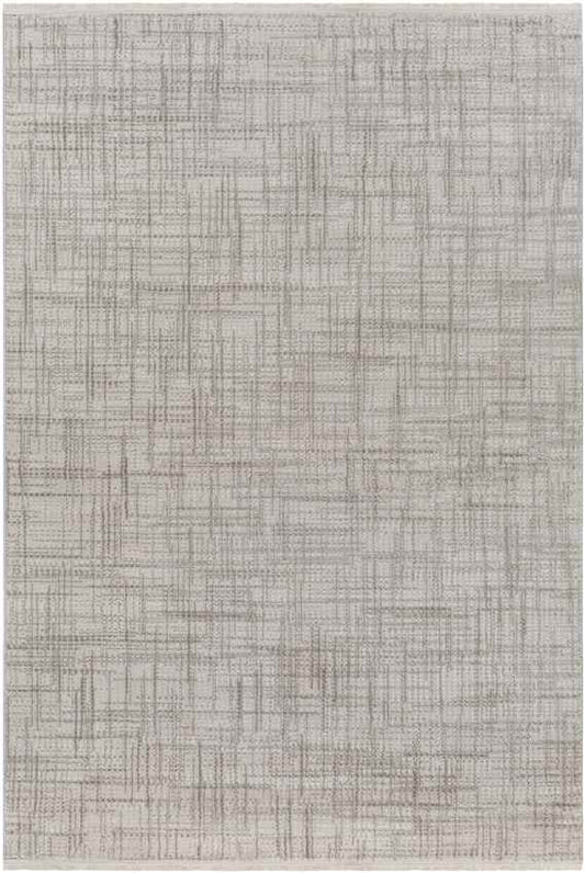 Said Modern Dark Brown Area Rug