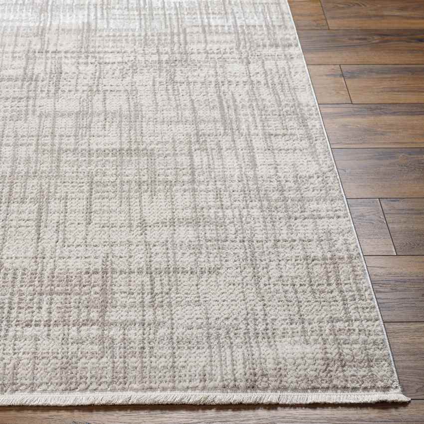 Said Modern Dark Brown Area Rug