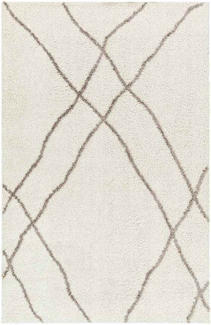 Georgette Global Beige/Dark Brown Area Rug