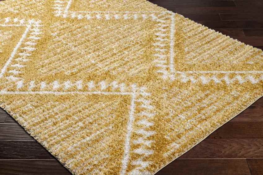 Brittane Global Mustard Area Rug