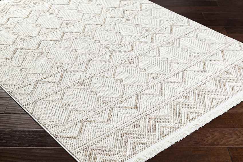 Nikkie Global Light Brown Area Rug