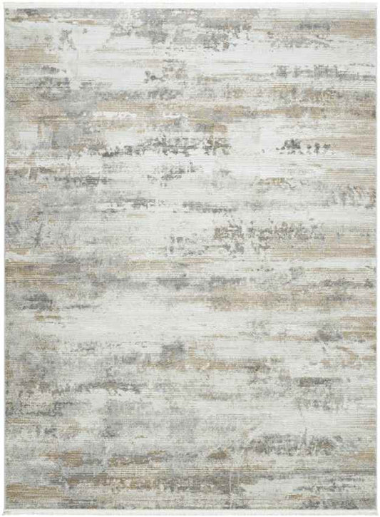 Kae Modern Brown/Cobalt Area Rug