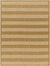 Victorio Modern Brown/White Area Rug