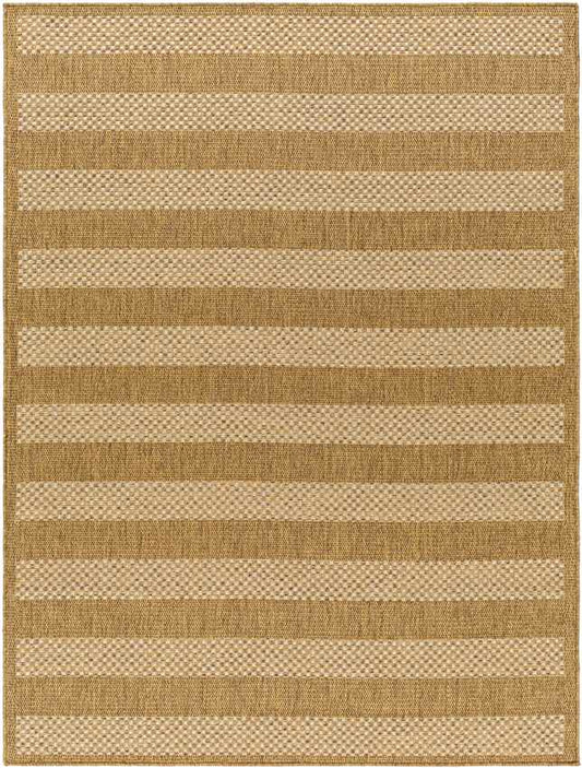 Victorio Modern Brown/White Area Rug