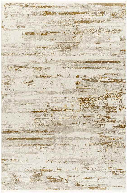 Shantella Modern Camel/Off-White Area Rug