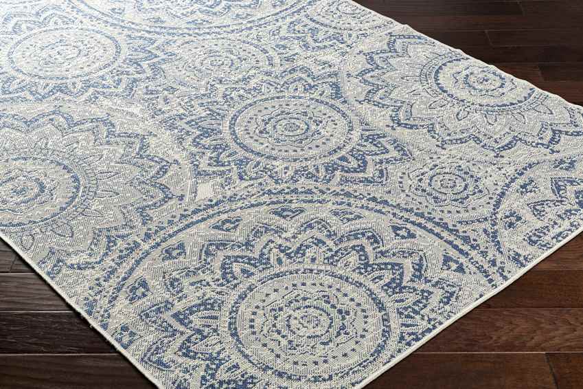 Tiffine Cottage Navy/Cream Area Rug