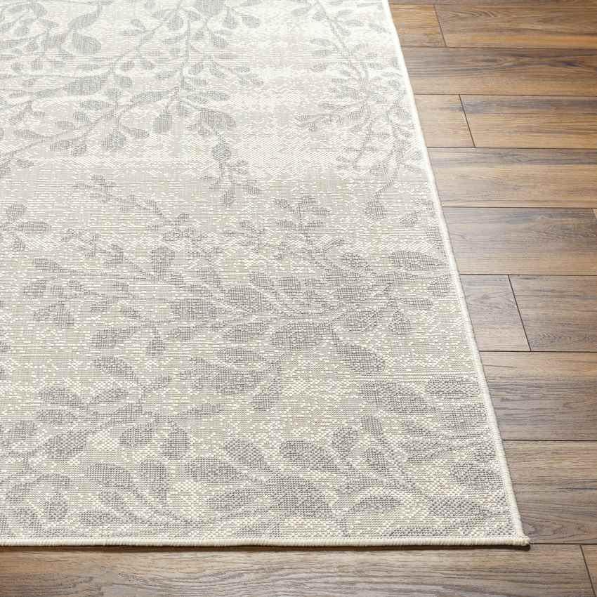 Chamika Cottage Light Gray/Beige Area Rug