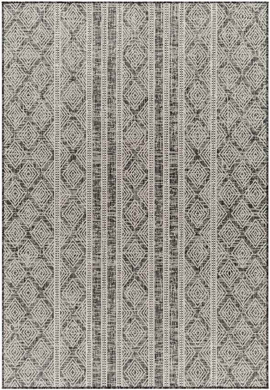 Christophr Global Black/Cream Area Rug