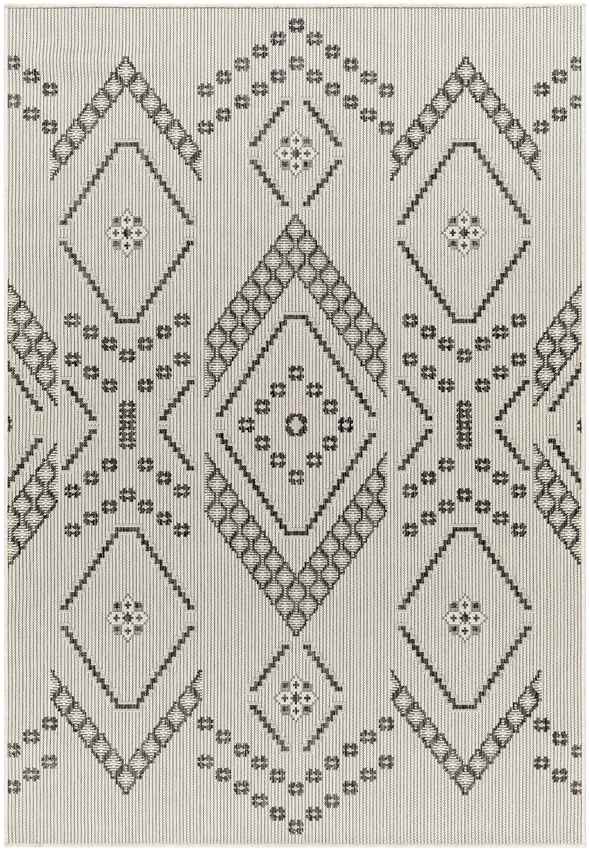 Tana Global Black/Ivory Area Rug