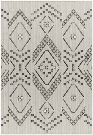 Tana Global Black/Ivory Area Rug