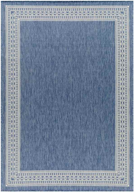 Terell Modern Navy Blue Area Rug