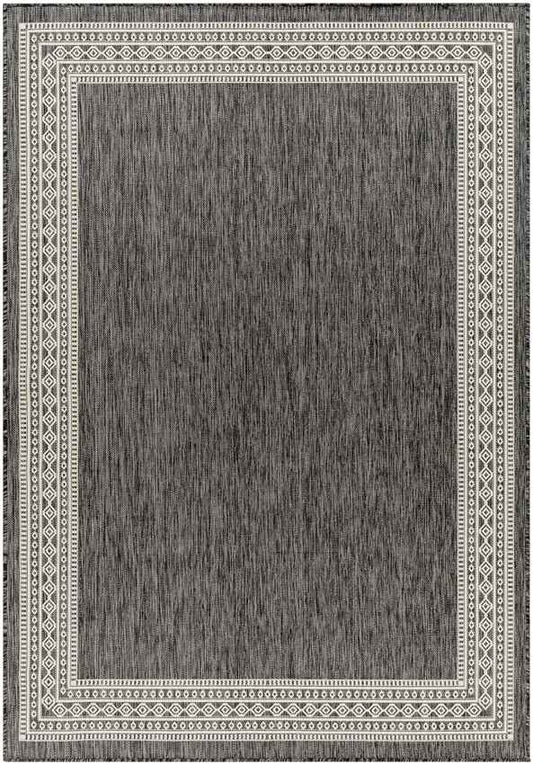 Terell Modern Black Area Rug