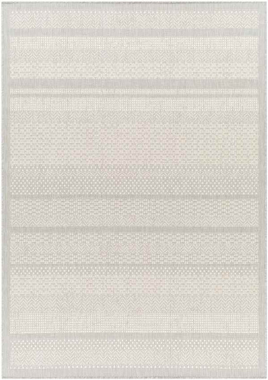 Marnae Modern Light Gray/Cream Area Rug