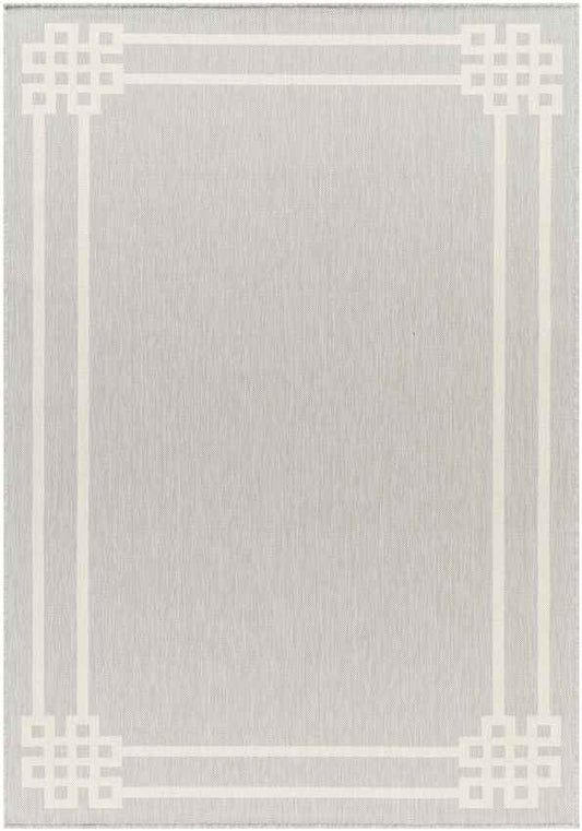 Davinia Modern Light Gray/Ivory Area Rug