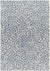 Shelah Modern Navy/Cream Area Rug