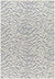 Korrey Modern Navy/Beige Area Rug