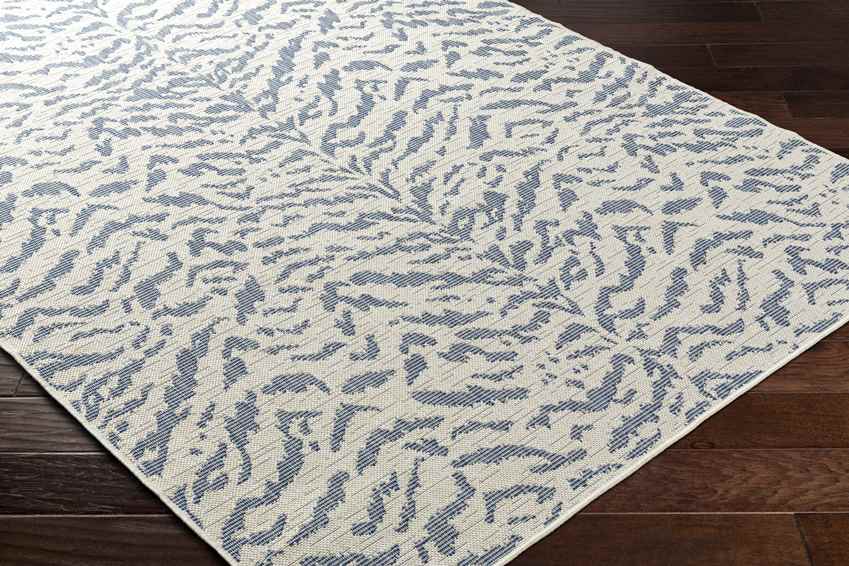 Korrey Modern Navy/Beige Area Rug