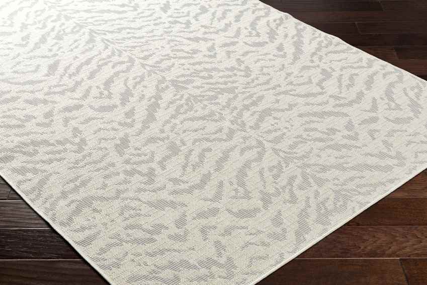 Korrey Modern Light Gray/Beige Area Rug