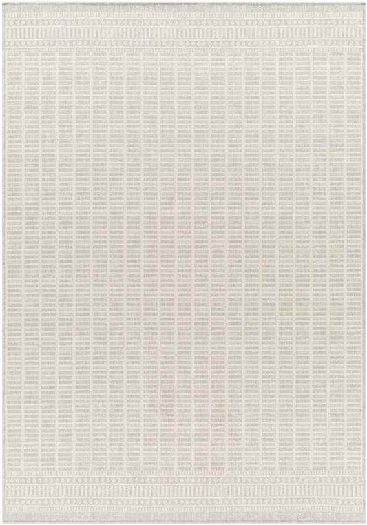 Dathan Cottage Light Gray/Beige Area Rug
