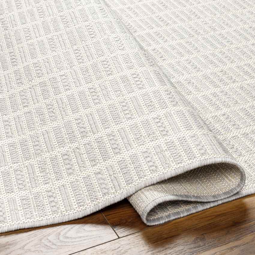 Dathan Cottage Light Gray/Beige Area Rug