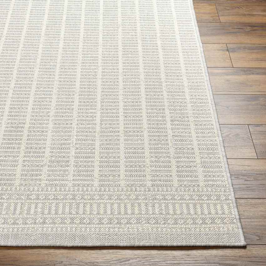 Dathan Cottage Light Gray/Beige Area Rug