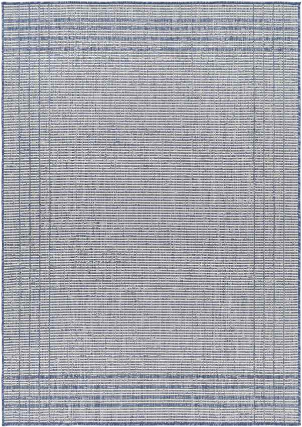 Davonne Modern Navy/Beige Area Rug