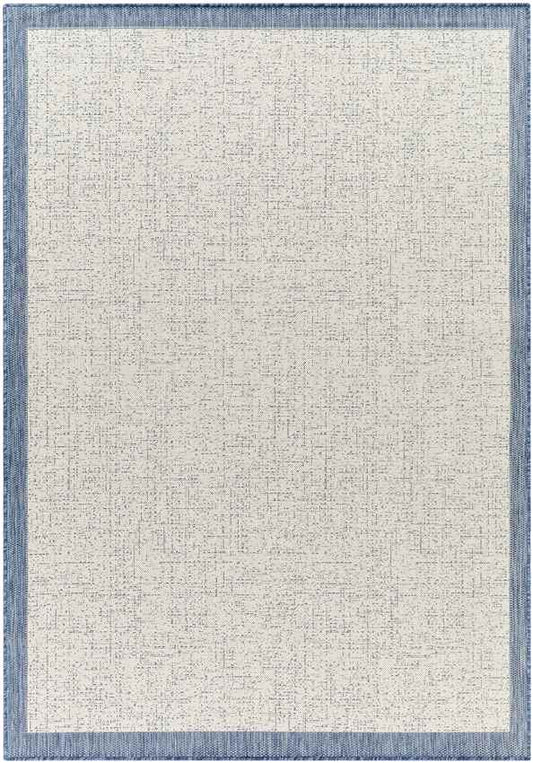 Mber Modern Navy/Ivory Area Rug