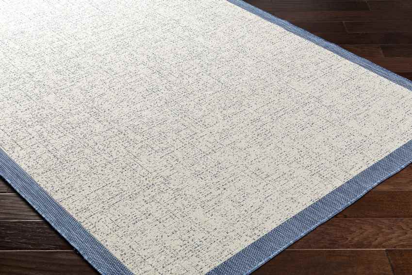 Mber Modern Navy/Ivory Area Rug