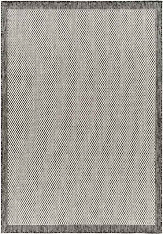 Vander Modern Black/Cream Area Rug