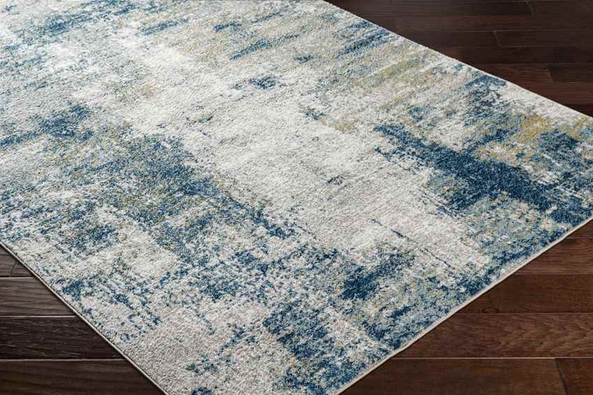 Maylene Modern Dark Teal Area Rug