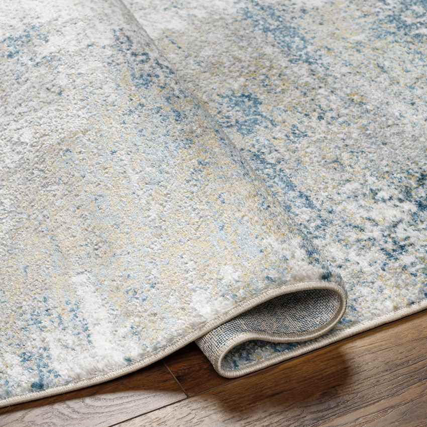 Maylene Modern Dark Teal Area Rug