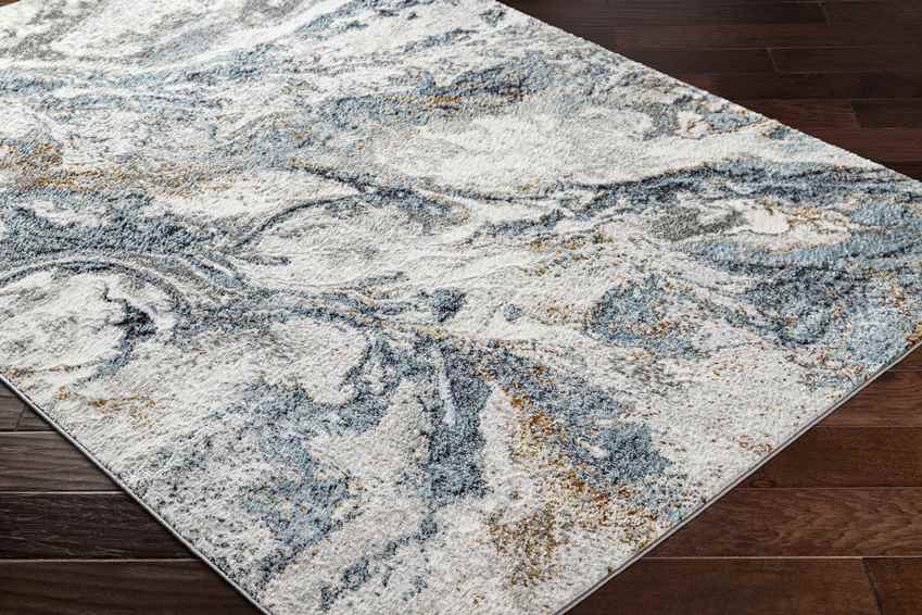 Tenita Modern Sky Blue Area Rug