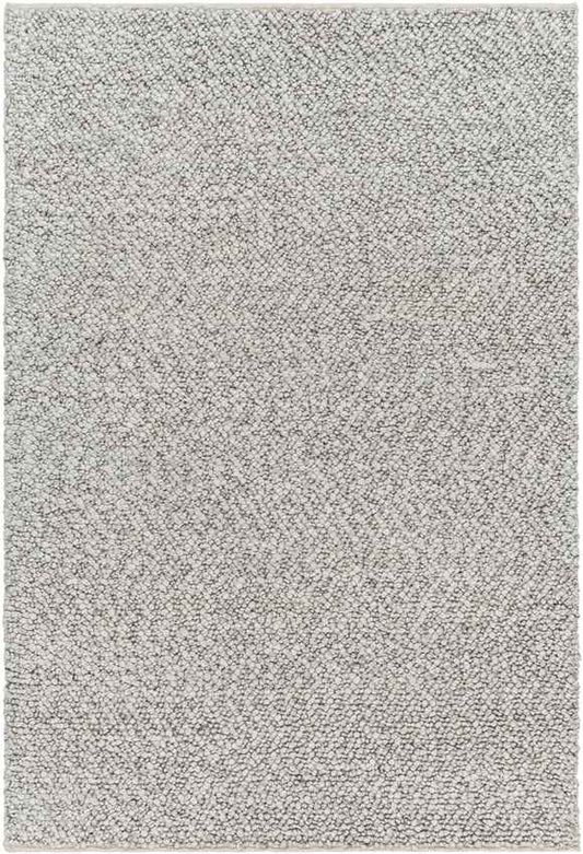 Leonora Modern Light Gray/Off-White Area Rug
