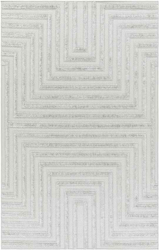 Yeshaya Modern Taupe/Light Gray Area Rug