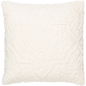 Marcelo White Pillow Cover