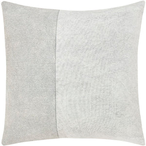 Shun Light Silver Pillow Cover