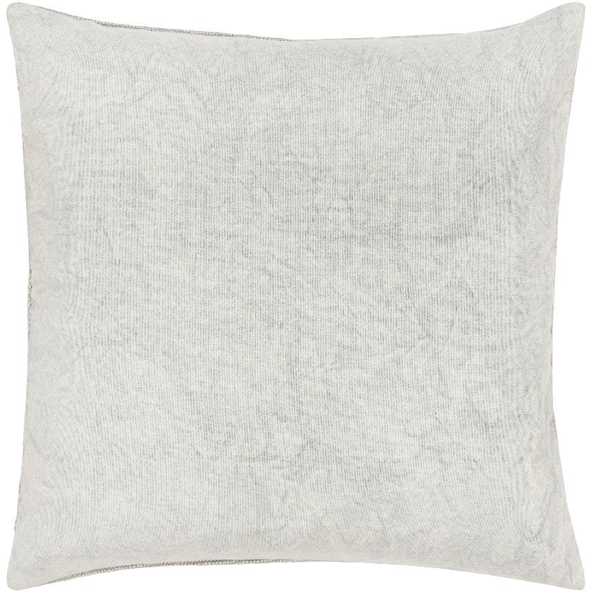 Shun Light Silver Pillow Cover