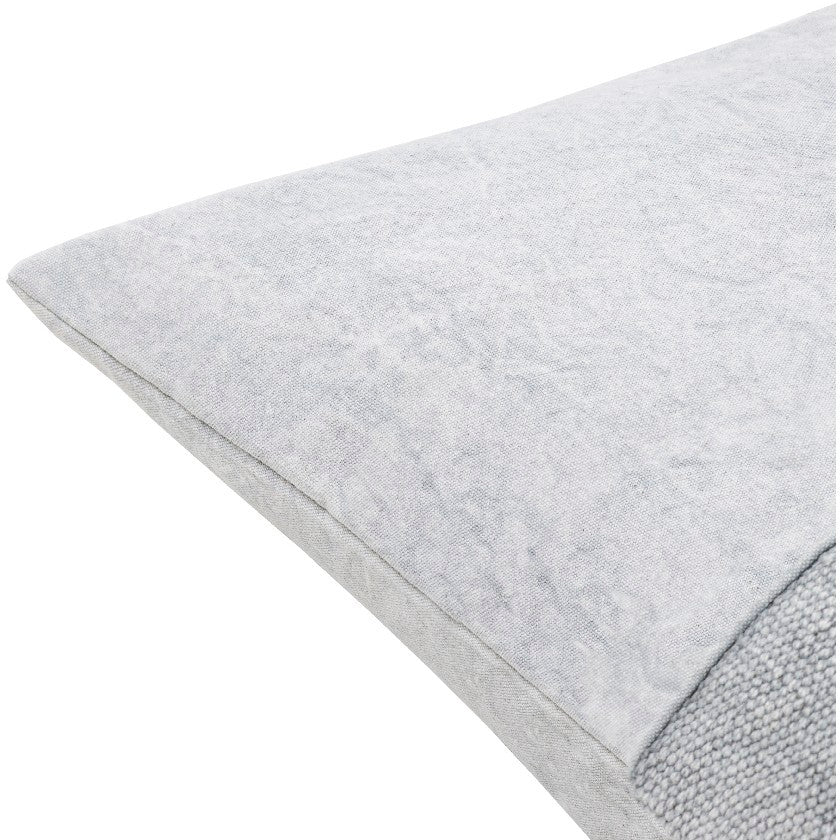 Shun Light Silver Pillow Cover