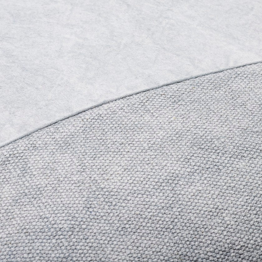 Shun Light Silver Pillow Cover