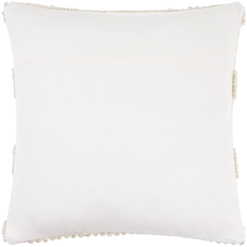 Channah Light Silver Pillow Cover