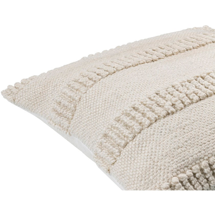 Channah Light Silver Pillow Cover