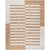 Lev Modern Light Brown/Light Beige Area Rug