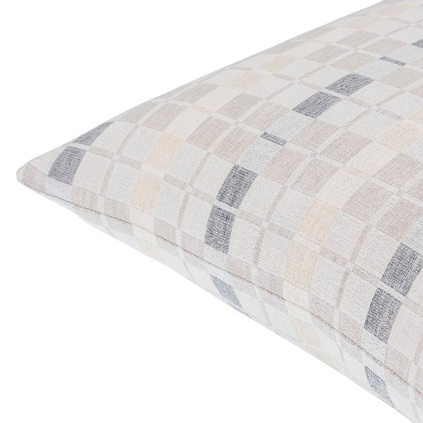Deangleo Light Beige Pillow Cover