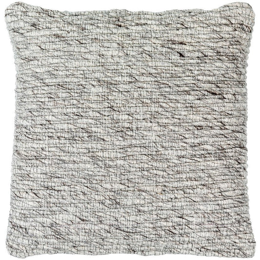 Ziyad Medium Gray Pillow Cover