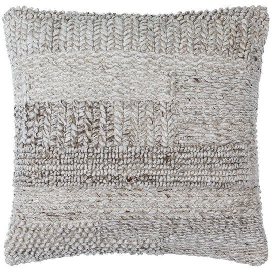 Fotini Light Gray Pillow Cover