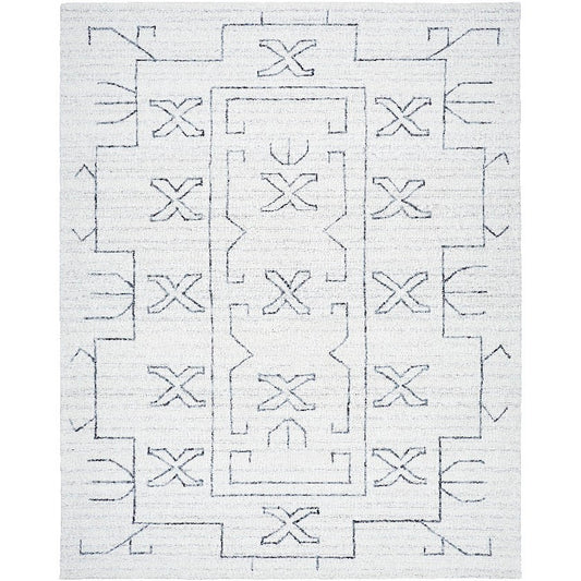 Deann Modern Light Slate Area Rug