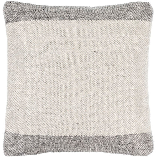 Quintisha Light Silver Pillow Cover