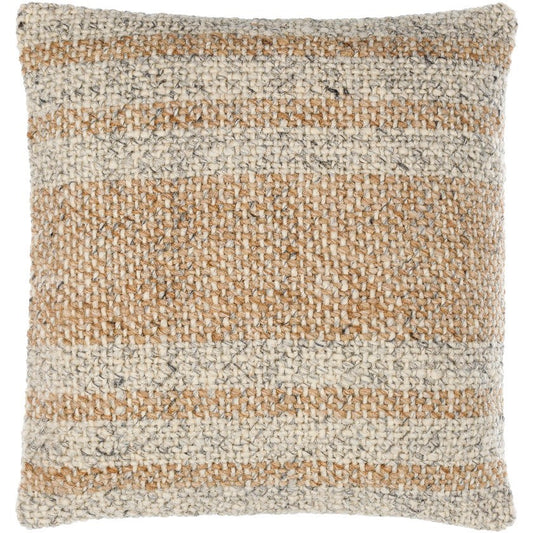 Denton Khaki Pillow Cover
