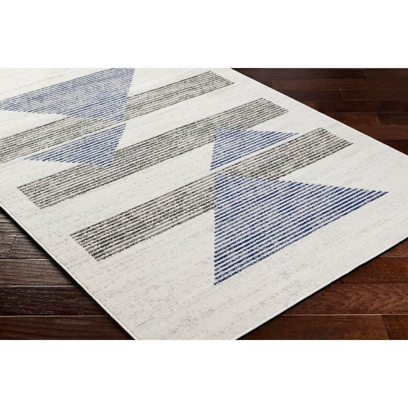 Plasmolen Modern Light Gray Area Rug