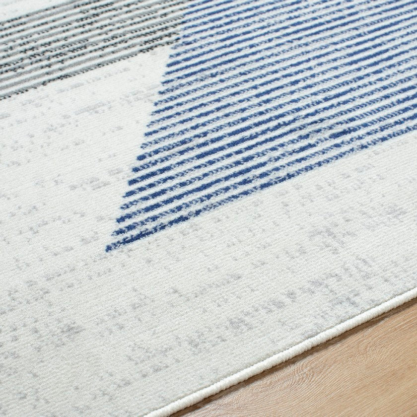 Plasmolen Modern Light Gray Area Rug